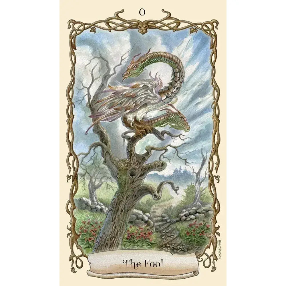 Fantastical Creatures Tarot Deck - 78 Cards & Guidebook