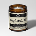 Magical AF 9oz Witch Candle - Doing No Harm & Taking No Shit