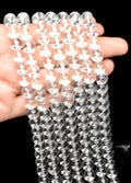 Clear Quartz Beads 8mm | Natural Crystal Gemstone Beads for Jewelry Making