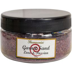 Gemstone Sand Jar  - Garnet