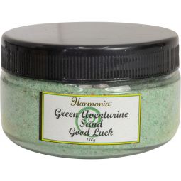 Gemstone Sand Jar  - Green Aventurine