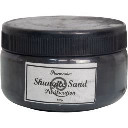 Gemstone Sand Jar - Shungite