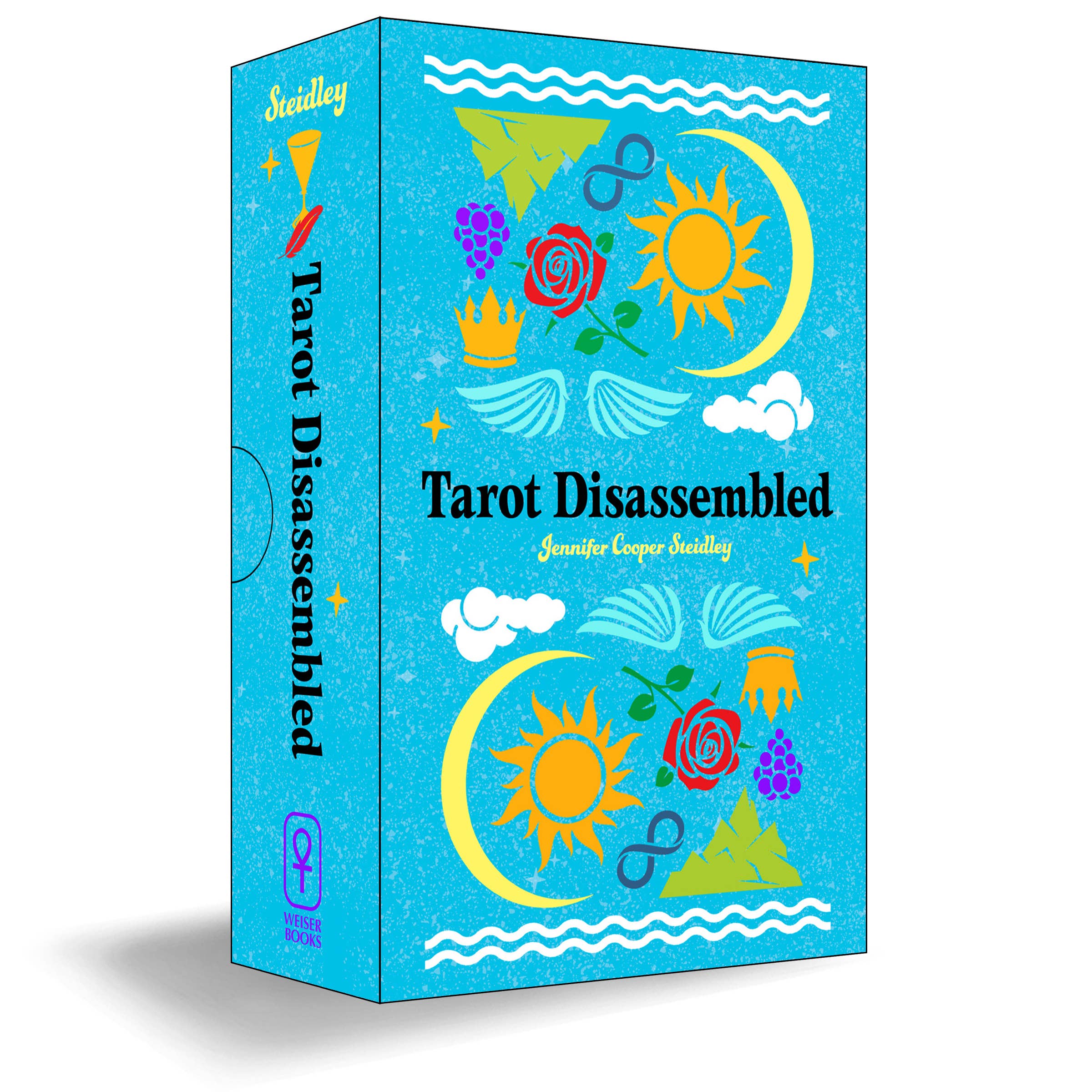 Tarot Disassembled: 78 Full-Color Cards - Modern Minimalist Tarot Deck
