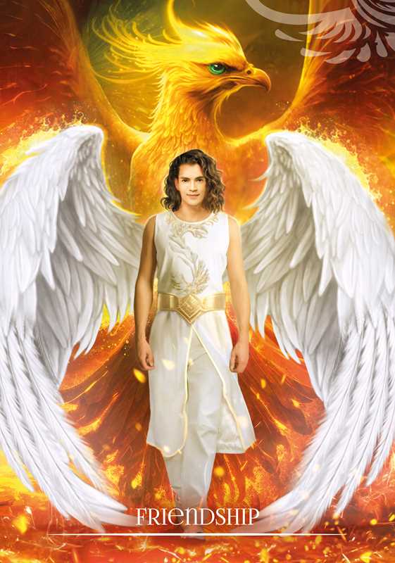 Oracle of the Phoenix by Christine Arana Fader - 44 Card Rebirth & Transformation Deck