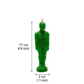 Green Man Figure Candle | Vrinda Ritual Candle