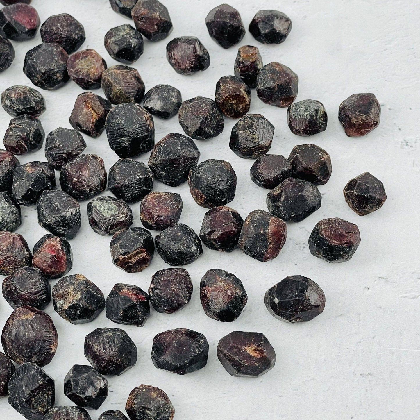 Garnet  Deep Red Rough Stones