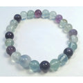Rainbow Fluorite Beaded Bracelet