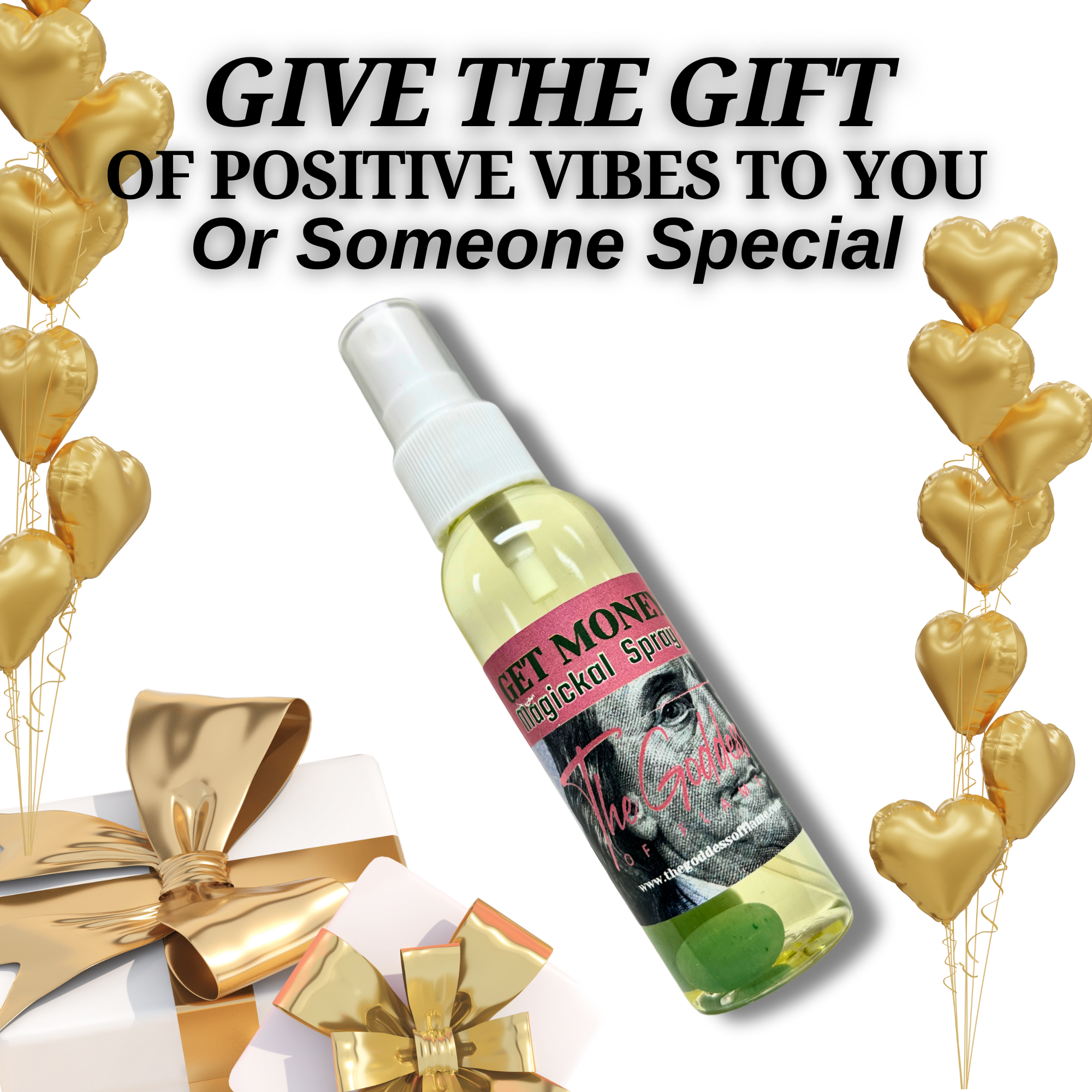 Get Money Drawing Spray - Cash flow, Abundance, Wealth