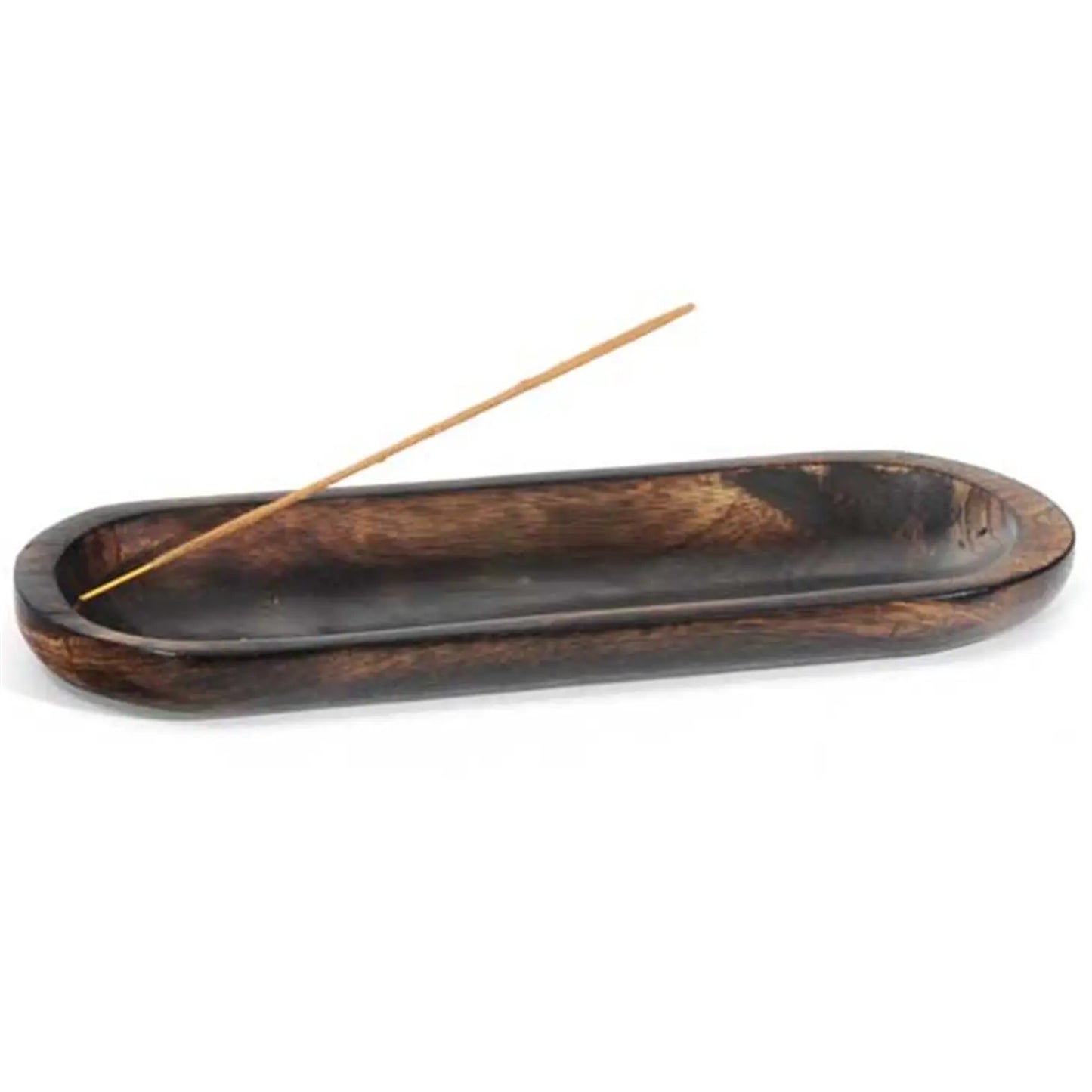 Incense Burner Tray Mango Wood