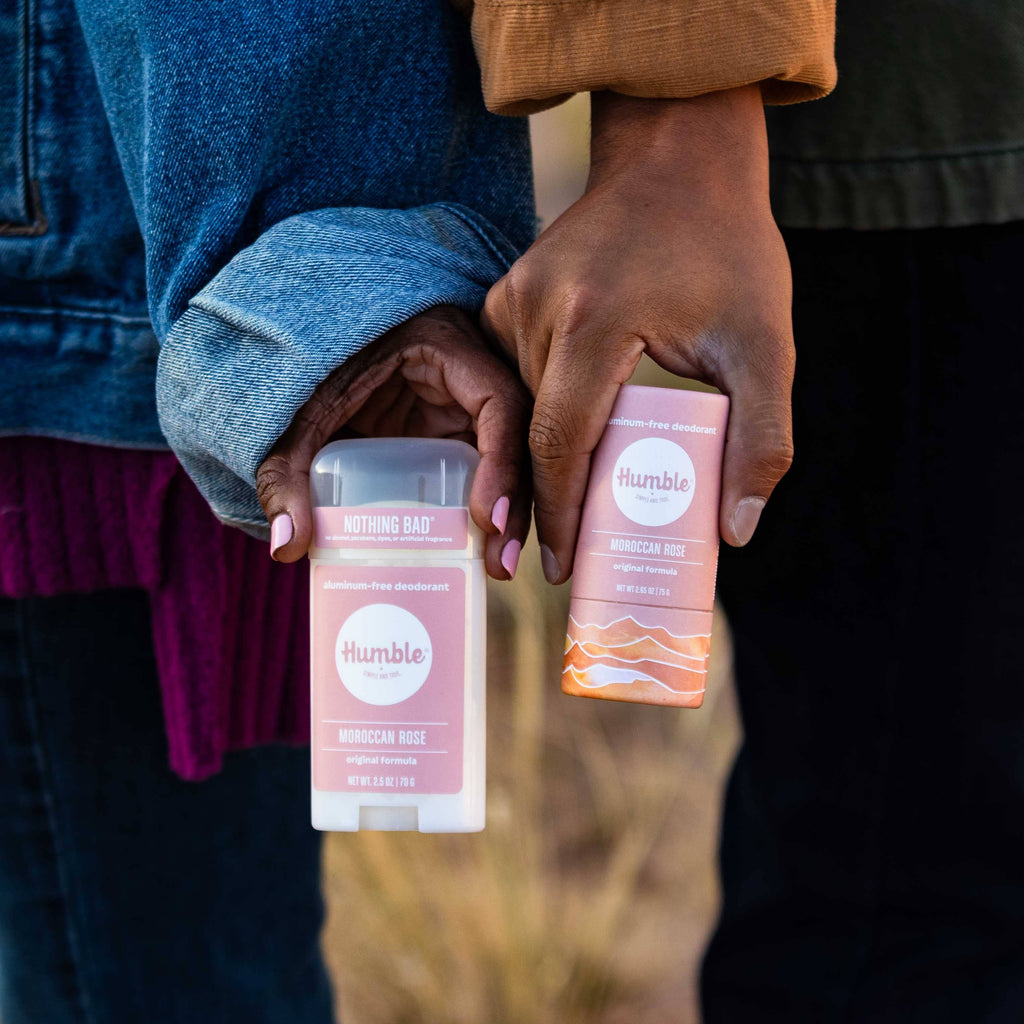 Moroccan Rose Natural Deodorant - Aluminum Free