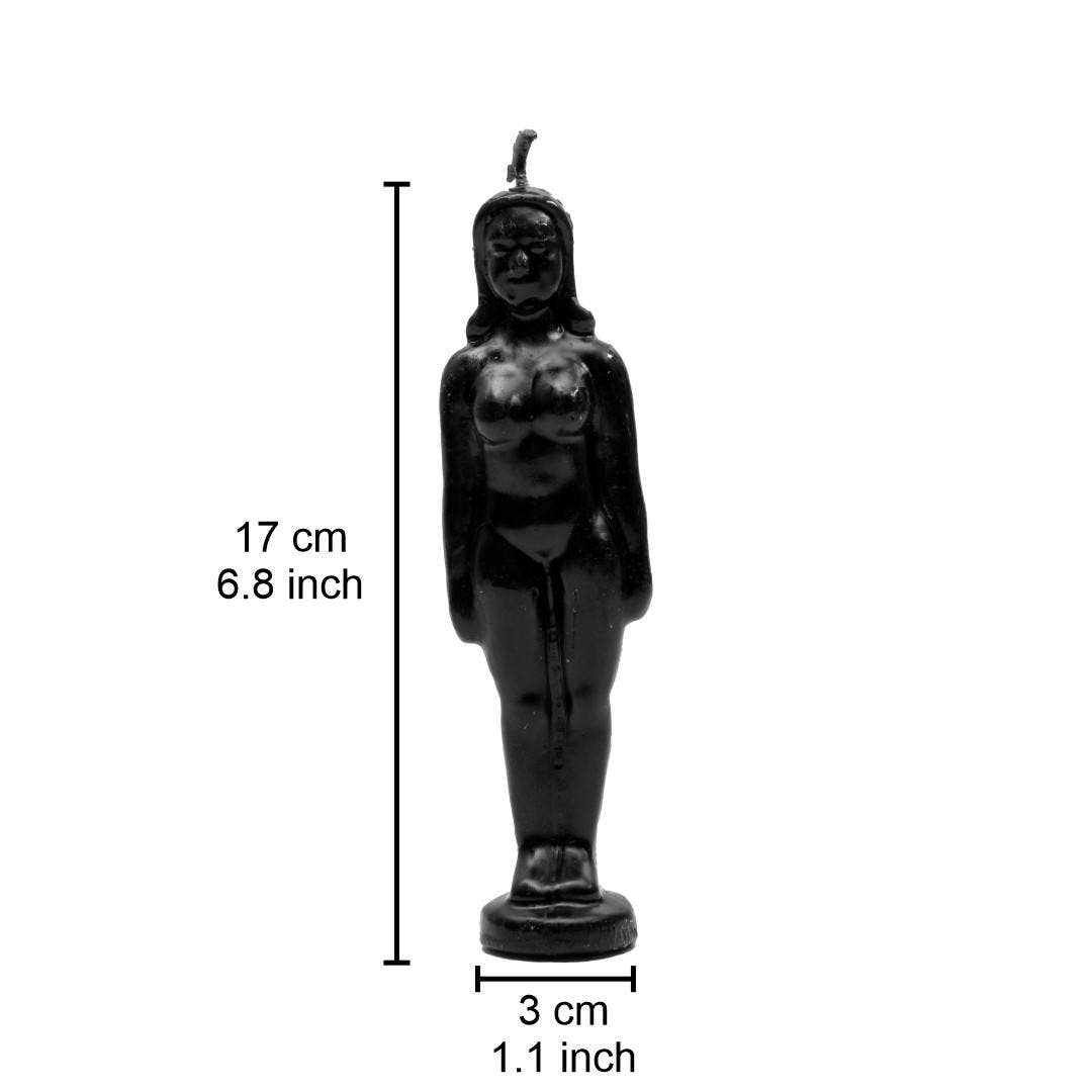 Black Lady Figure Candle | Vrinda Ritual Candle