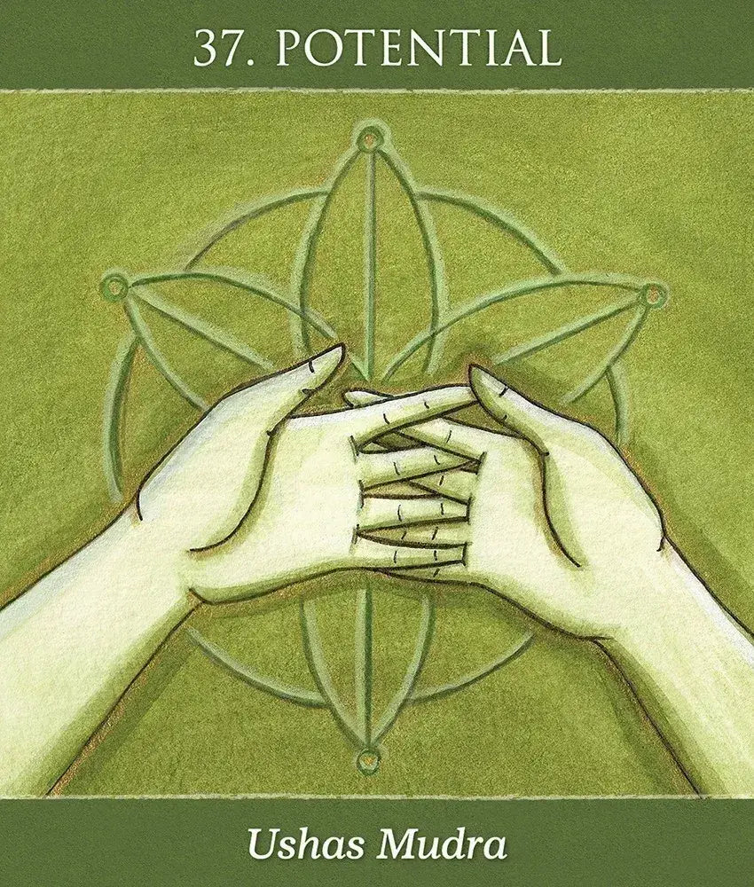Mudras for Awakening the Five Elements - 40 Cards & Guidebook