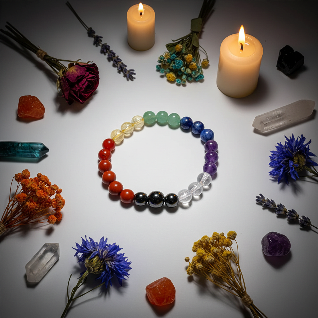 7 Chakra Bracelet Hero Shot