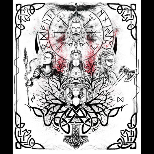 Polyester Tapestry - Viking Gods (Each)