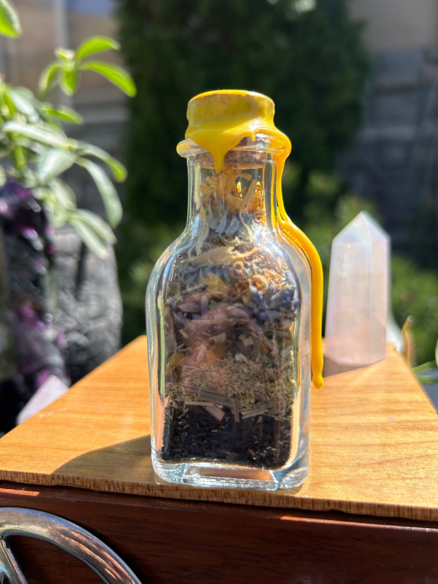 Anti-Anxiety Spell Jar - Handcrafted Tool for Calm, Comfort & Inner Peace