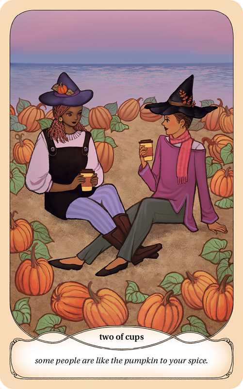 Cozy Witch Tarot Deck and Guidebook by Amanda Lovelace - 78 Card Beginner-Friendly Set