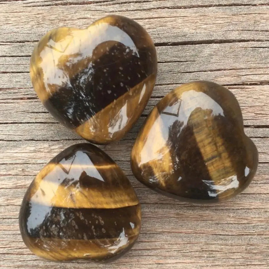Crystal Hearts - Polished Gemstone Hearts for Love & Healing
