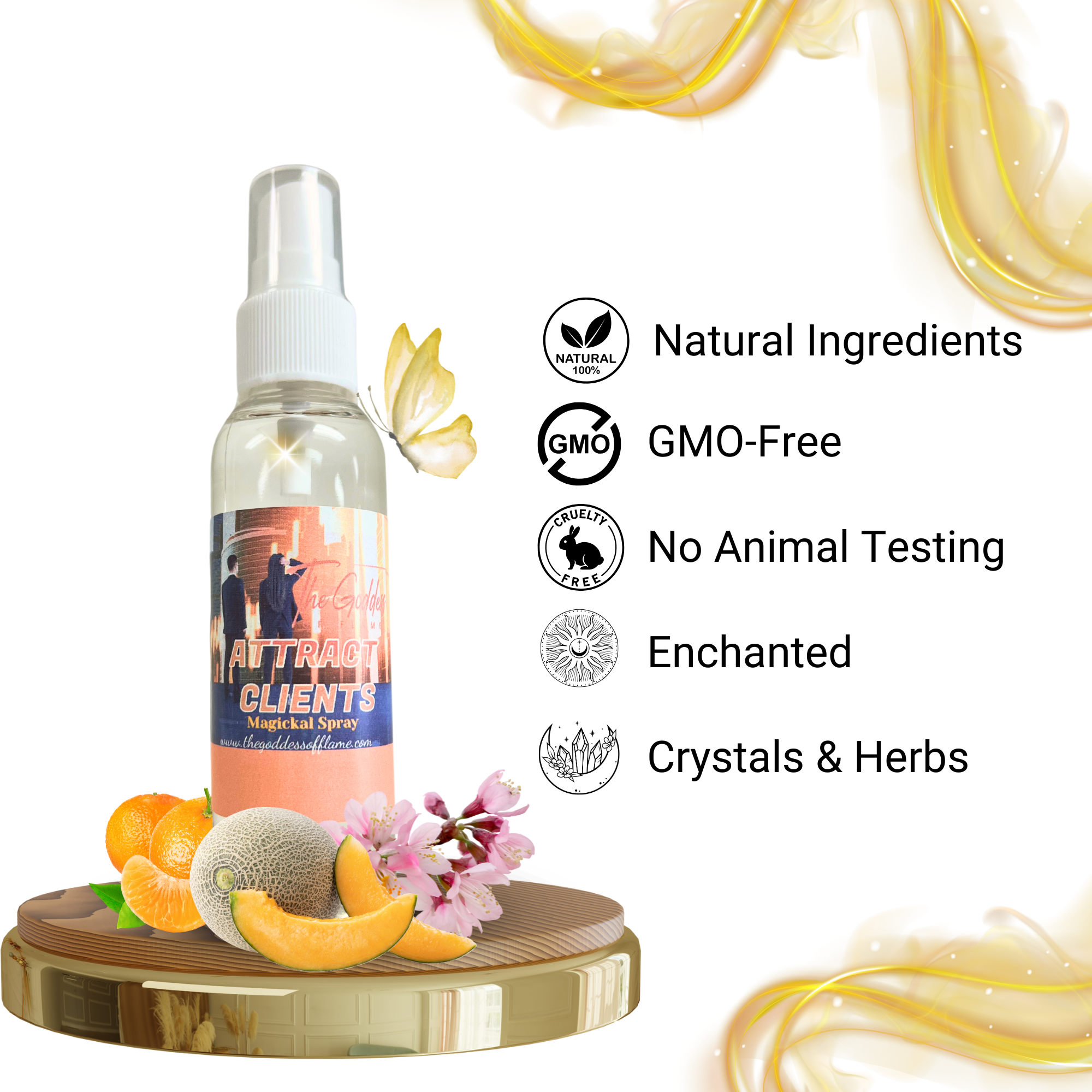 Attract Clients Magic Spray | Abundance & Business Prosperity Ritual Mist