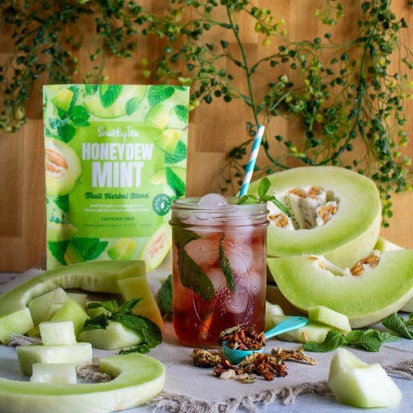 Honeydew Mint Fruit Herbal Blend | Caffeine-Free Herbal Tea