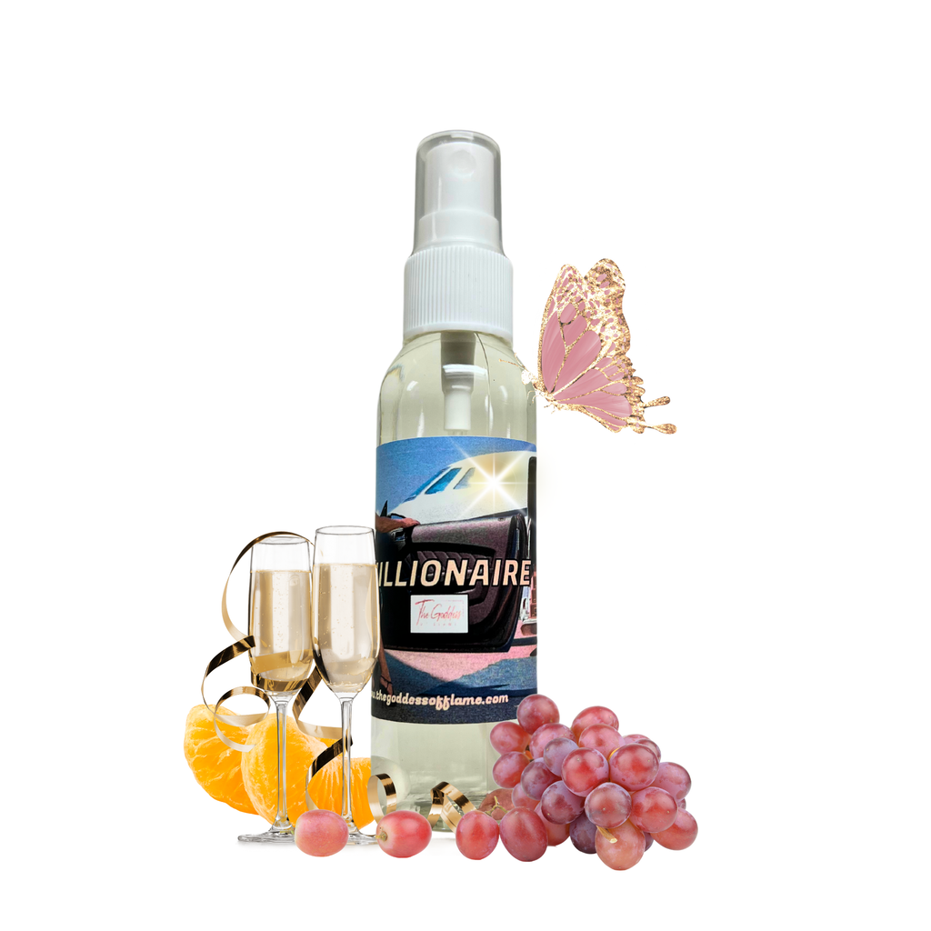 Millionaire Spray – Handmade Ritual Spray for Money, Success & New Opportunities | The Goddess of Flame