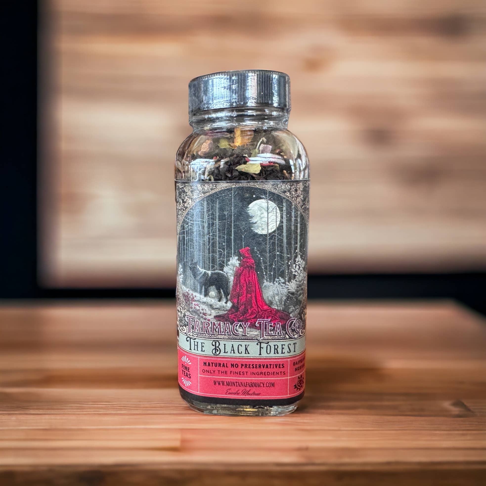 Deep in the Black Forest Tea | Dark Cherry & Chocolate | Montana Farmacy