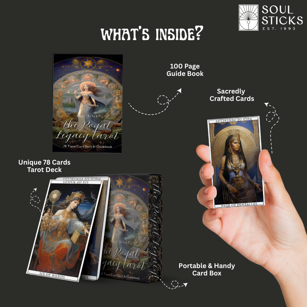 The Royal Legacy Tarot Card Deck & Guidebook