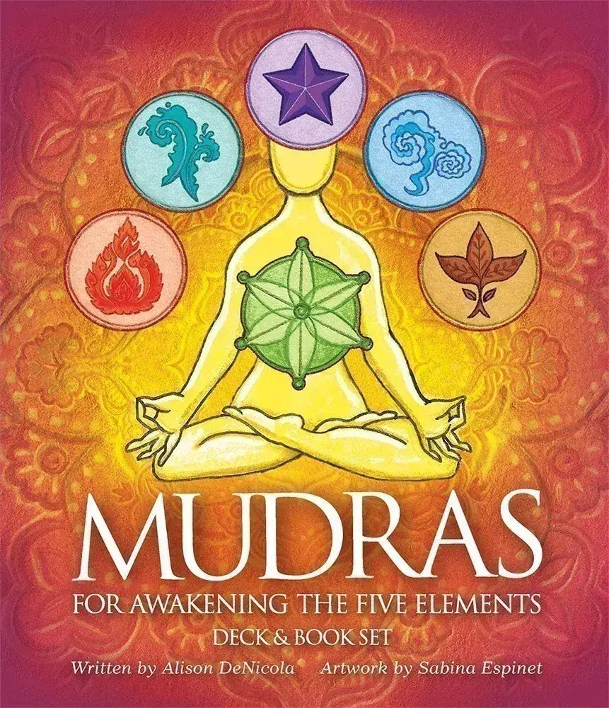 Mudras for Awakening the Five Elements - 40 Cards & Guidebook