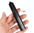 Black Tourmaline Double Terminated Crystal Wand | Protection & Energy Work