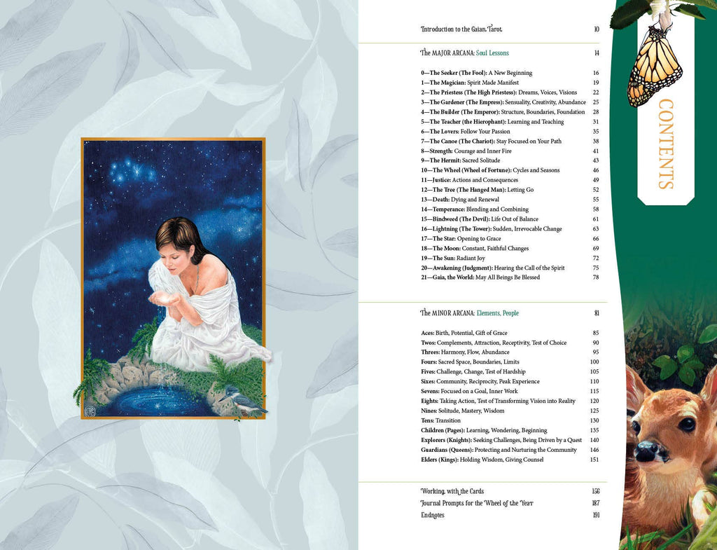 Gaian Tarot Deck & Guidebook – 2nd Edition (78 Cards)
