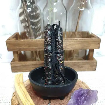 Hand Dipped Intention Candles - Ritual Taper Candles