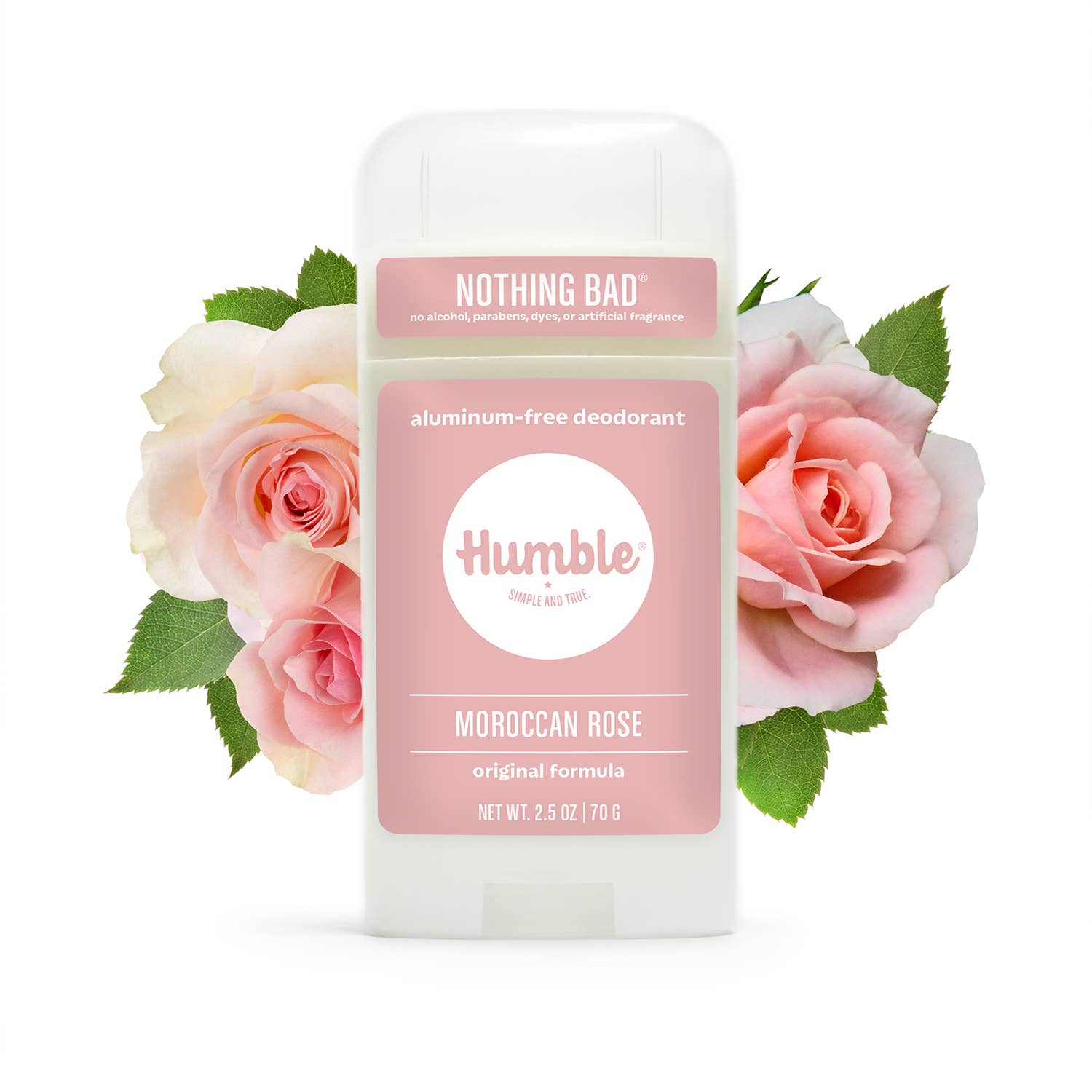Moroccan Rose Natural Deodorant - Aluminum Free