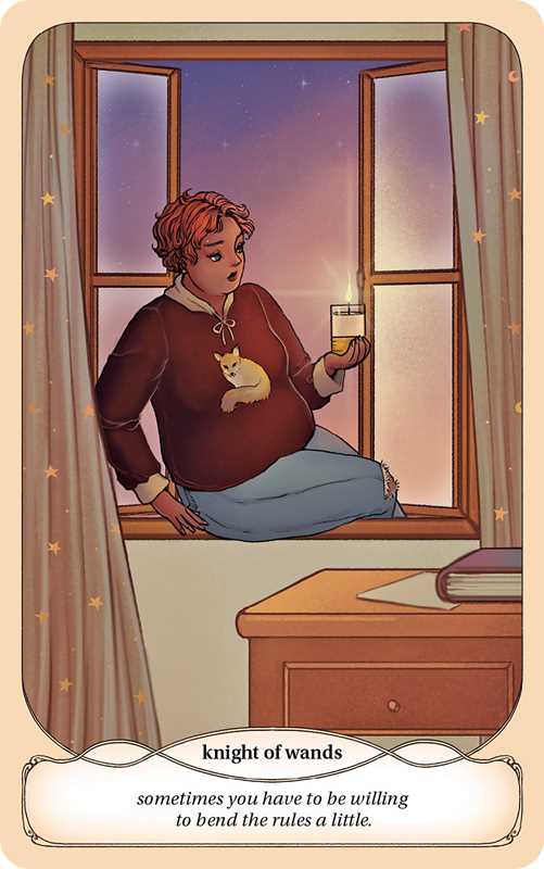 Cozy Witch Tarot Deck and Guidebook by Amanda Lovelace - 78 Card Beginner-Friendly Set