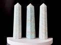 Amazonite Crystal Tower | Healing Obelisk Point | Natural Gemstone Tower