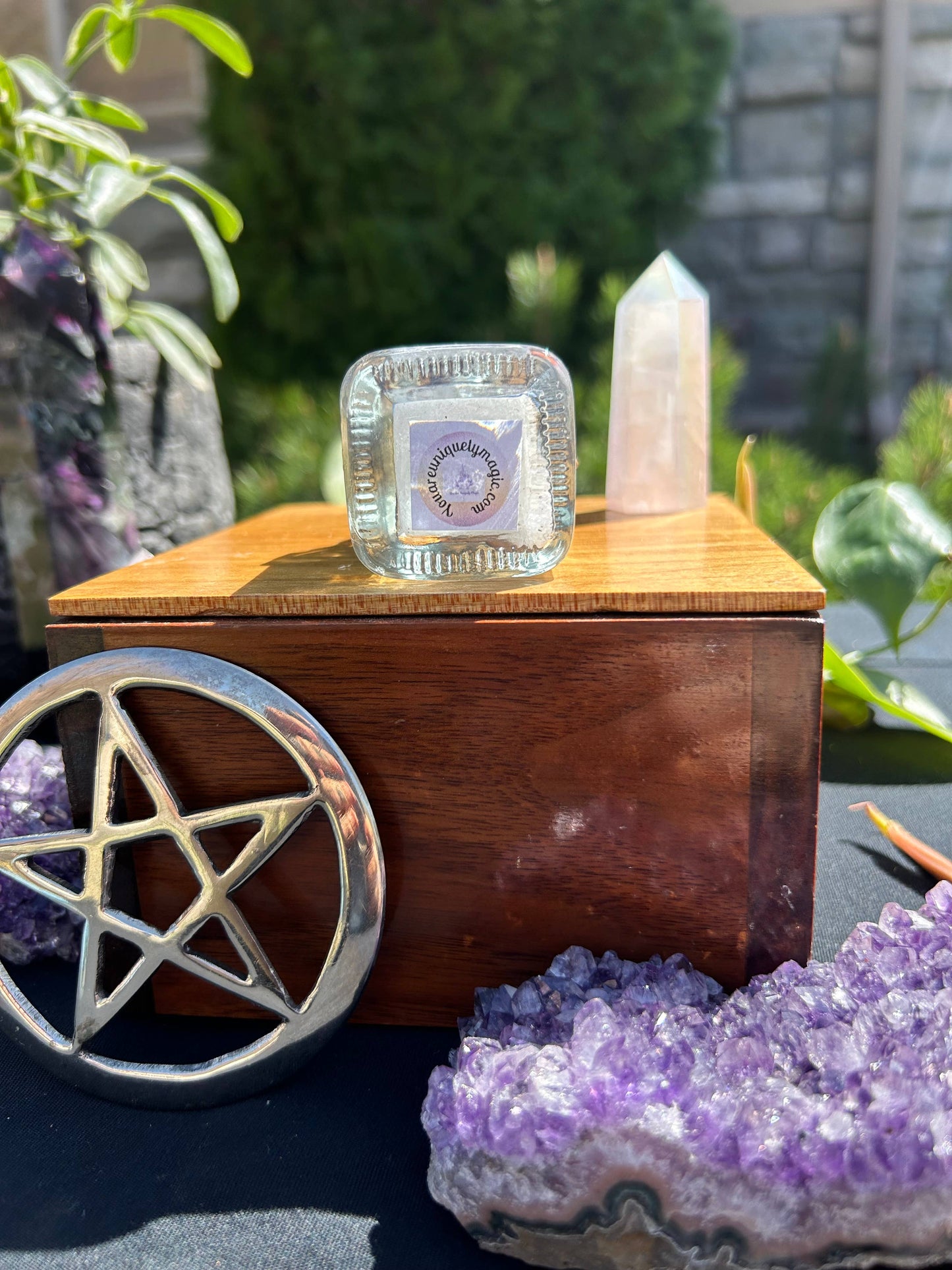 Breakthrough Spell Jar - Handcrafted Road Opener & Hex Breaker