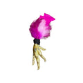 Hoodoo Chicken Foot Amulet / Pink