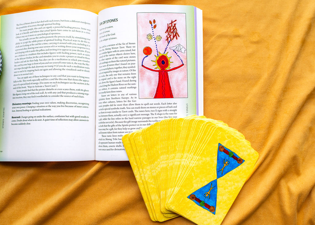 The Shining Tribe Tarot - 83 Cards & 272-Page Book by Rachel Pollack
