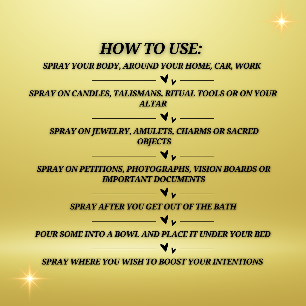 Oshun Magic Spray | Love, Abundance & Divine Feminine Ritual Mist