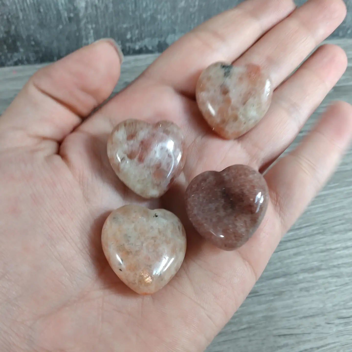 Crystal Hearts - Polished Gemstone Hearts for Love & Healing