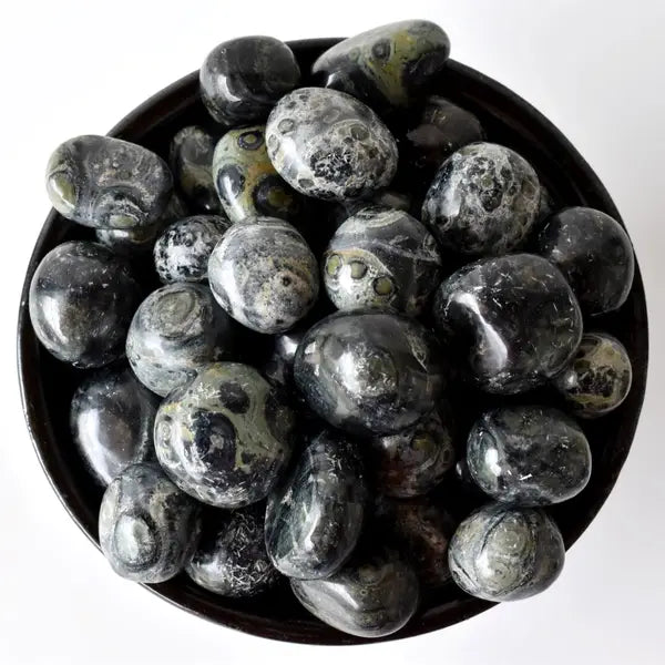 Crocodile Jasper Tumbled Stone