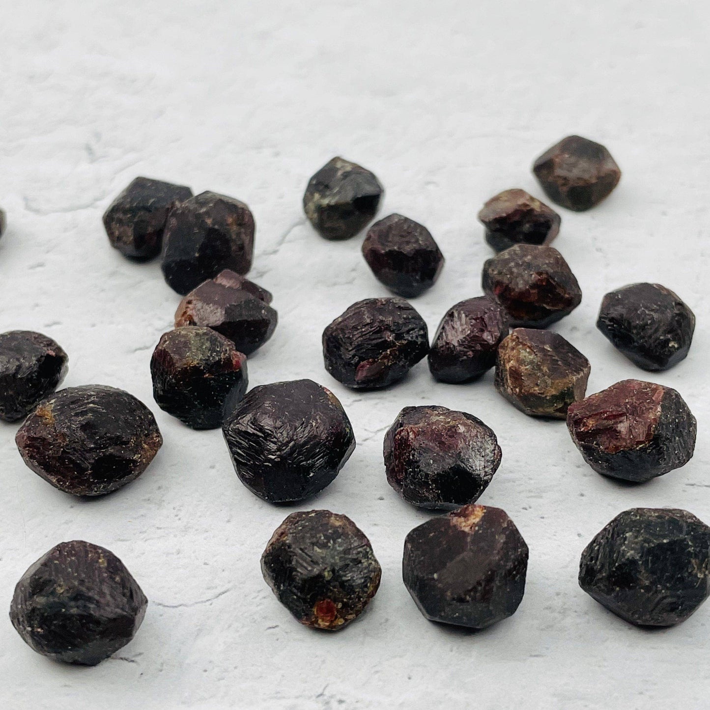 Garnet  Deep Red Rough Stones