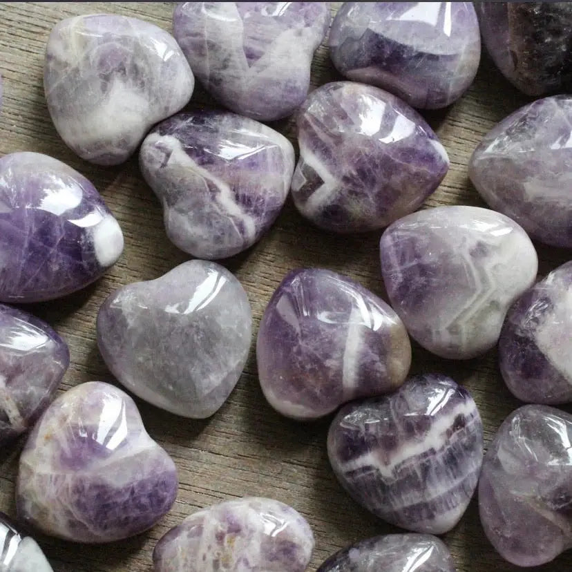 Crystal Hearts - Polished Gemstone Hearts for Love & Healing