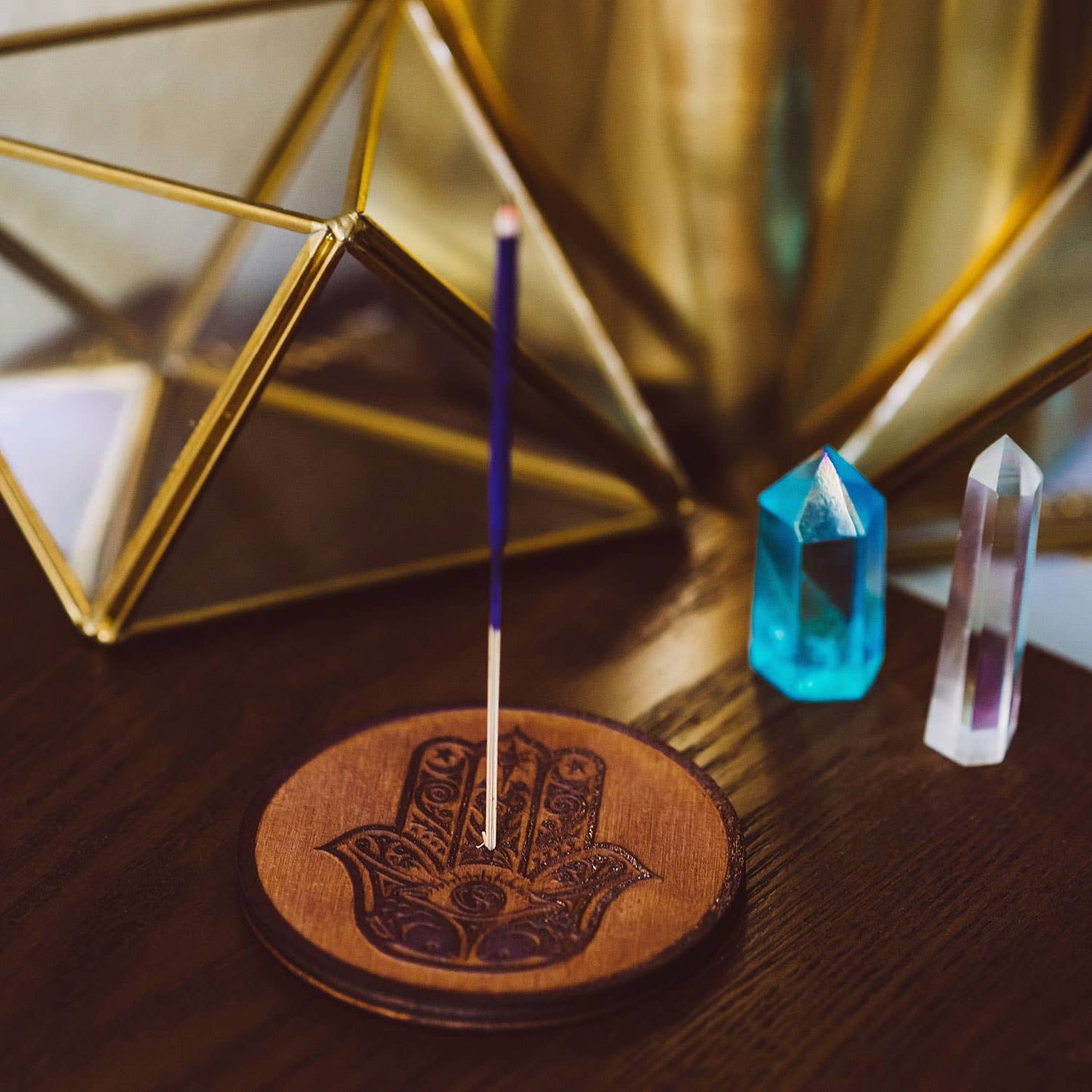 Hamsa Stick Incense Burner