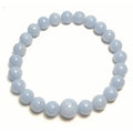 Angelite Stretchy Beaded Bracelet
