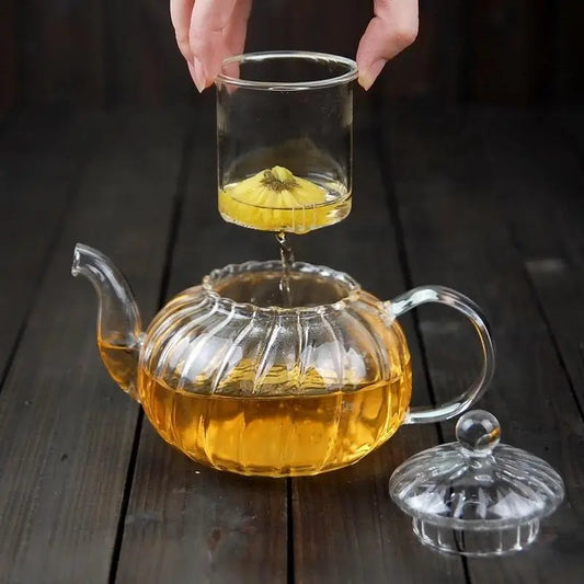 Glass Teapot with Infuser and Lid 20oz