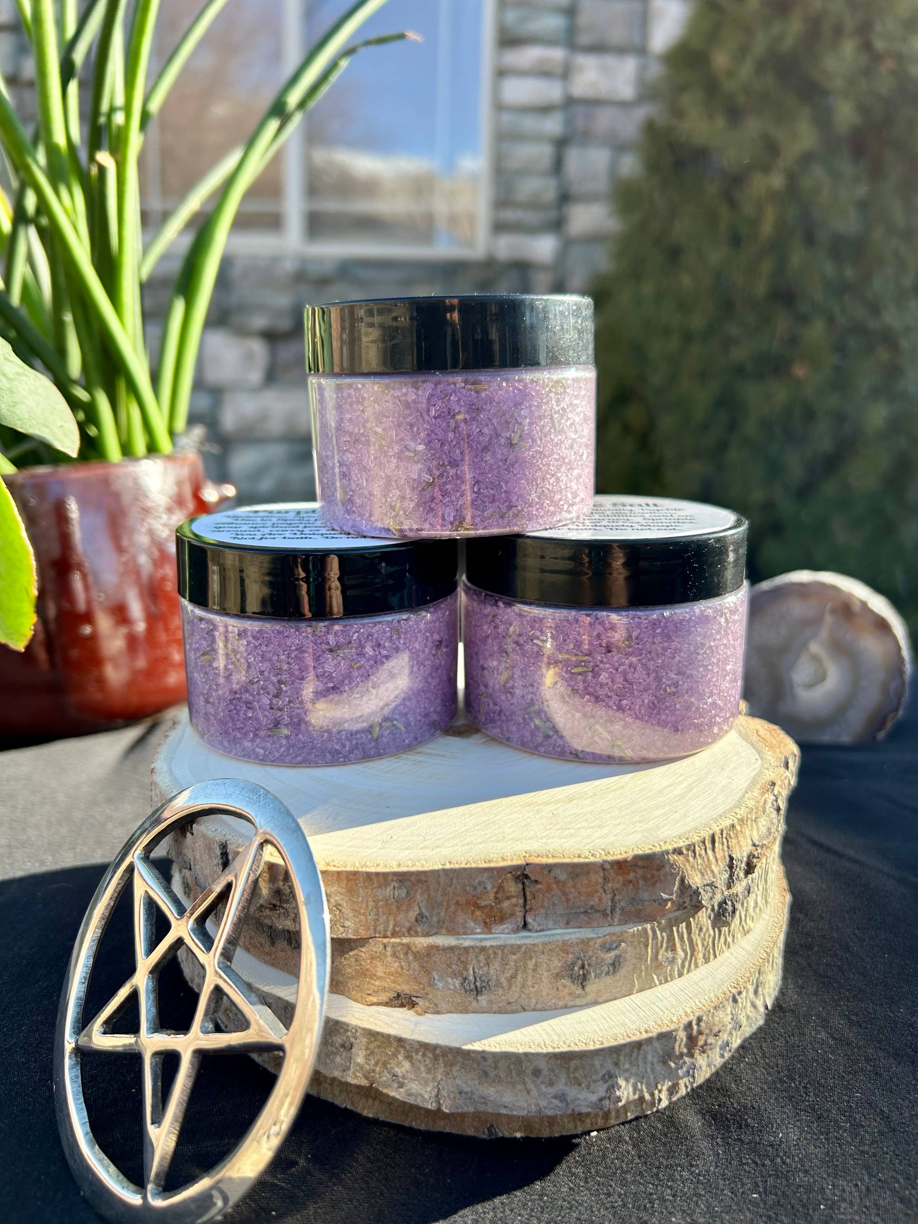 Purple Witches Salt - Divination & Third Eye 5oz