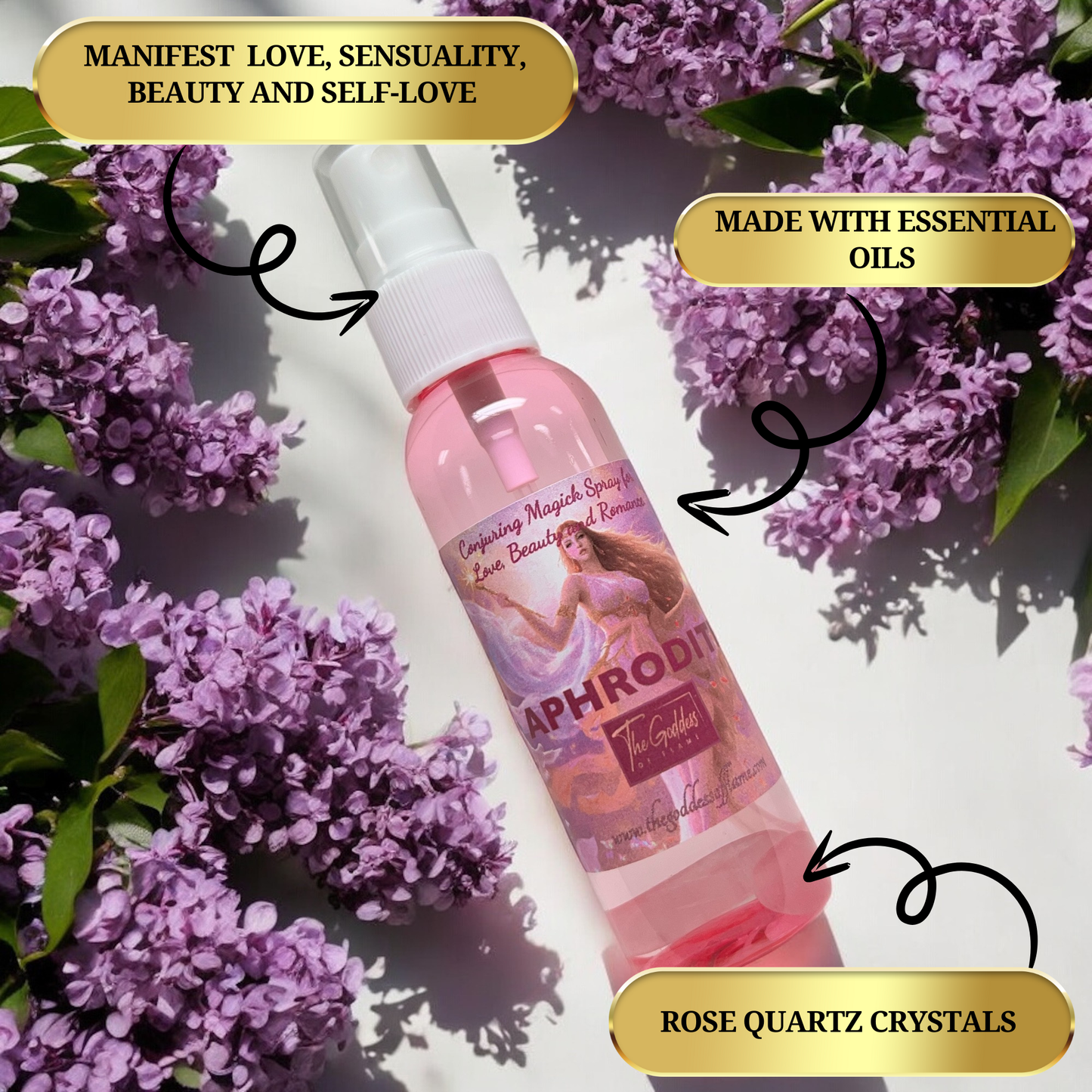 Aphrodite - The Goddess Of Love Spray For Love & Beauty