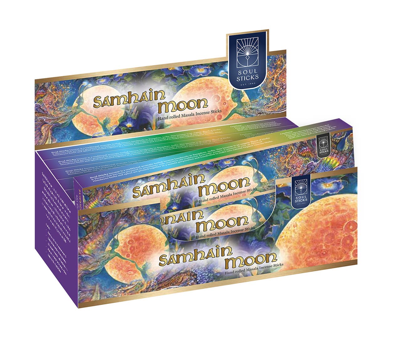 Soul Sticks - Samhain Moon Masala Incense Sticks (12)