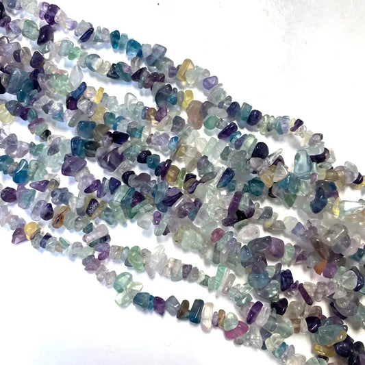 Fluorite Chip Beads 32"