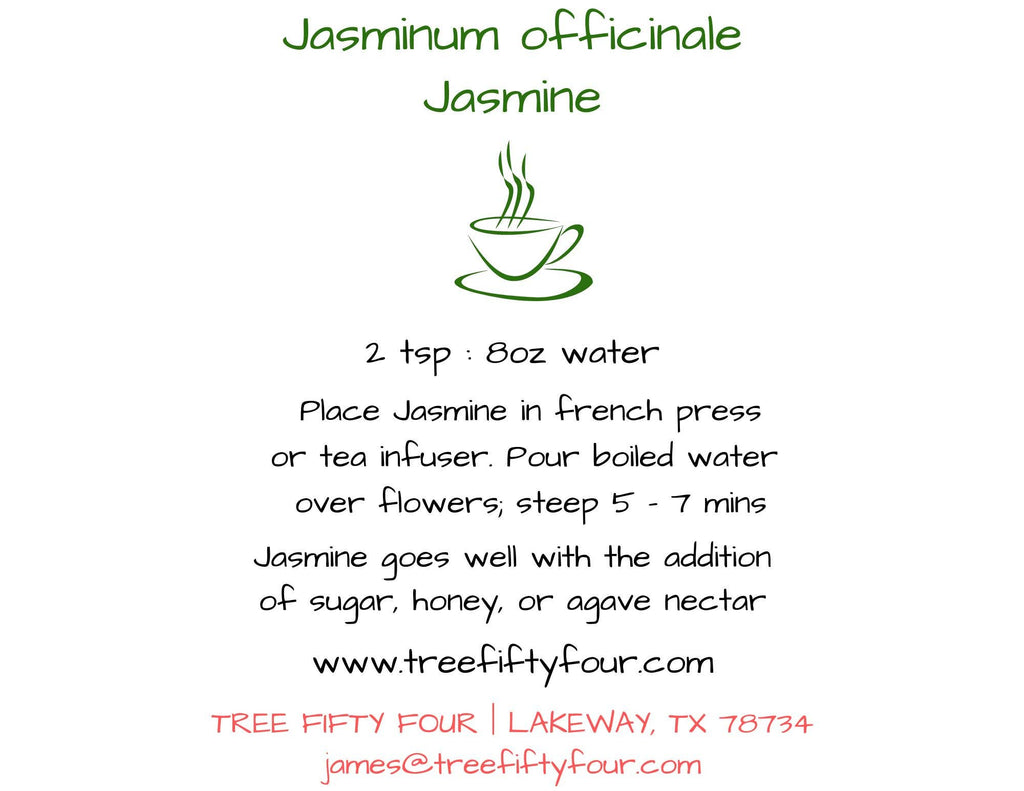Organic Jasmine Flower - Jasminum Officinale for Love & Peace