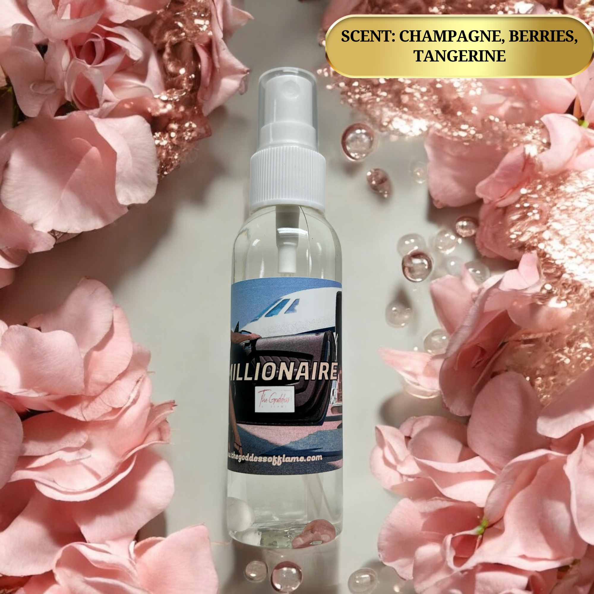 Millionaire Spray – Handmade Ritual Spray for Money, Success & New Opportunities | The Goddess of Flame